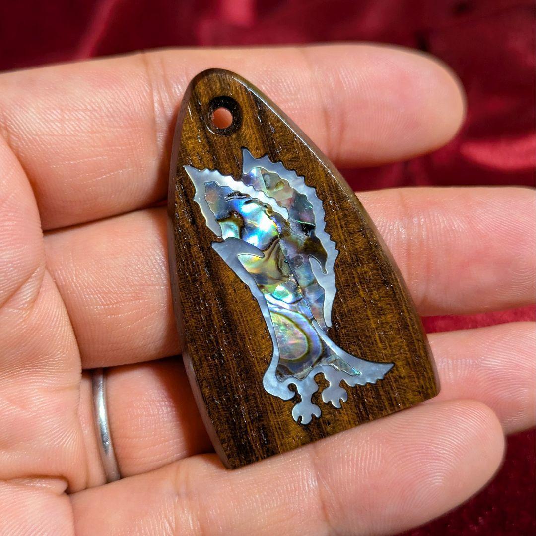 PRS　ローズ製　フレームドイーグル トラスロッドカバー RENSPOIM