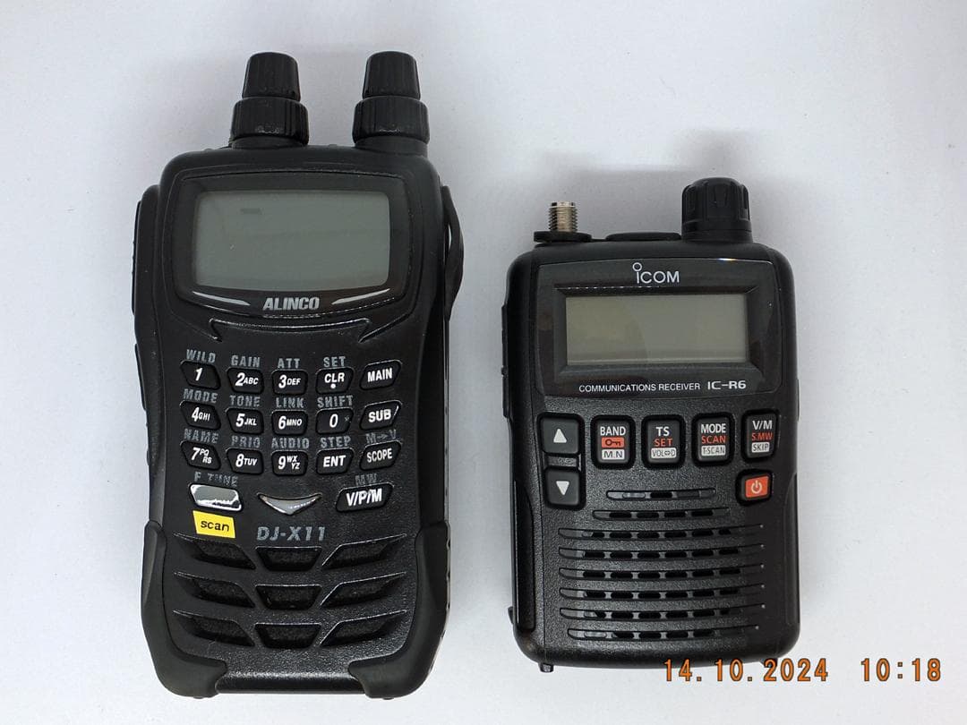 マルチバンドレシーバー【DJ-X11 / IC-R6】研究用・部品取りなどに