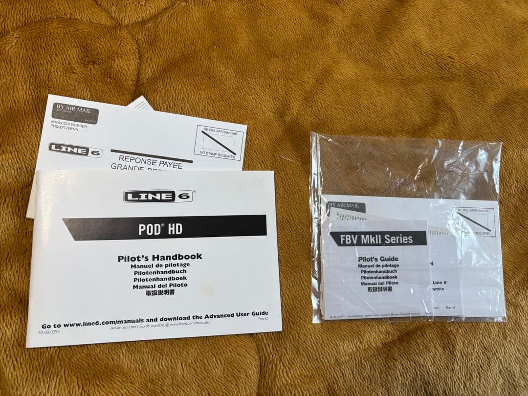 ジャンク扱い】Line 6 POD HD とFBV Express MkⅡ