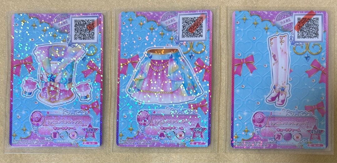 【104】アイカツ　カード　セレクションパック　わか　マジカルパステルコーデ 104】アイカツ カード セレクションパック わか マジカルパステル