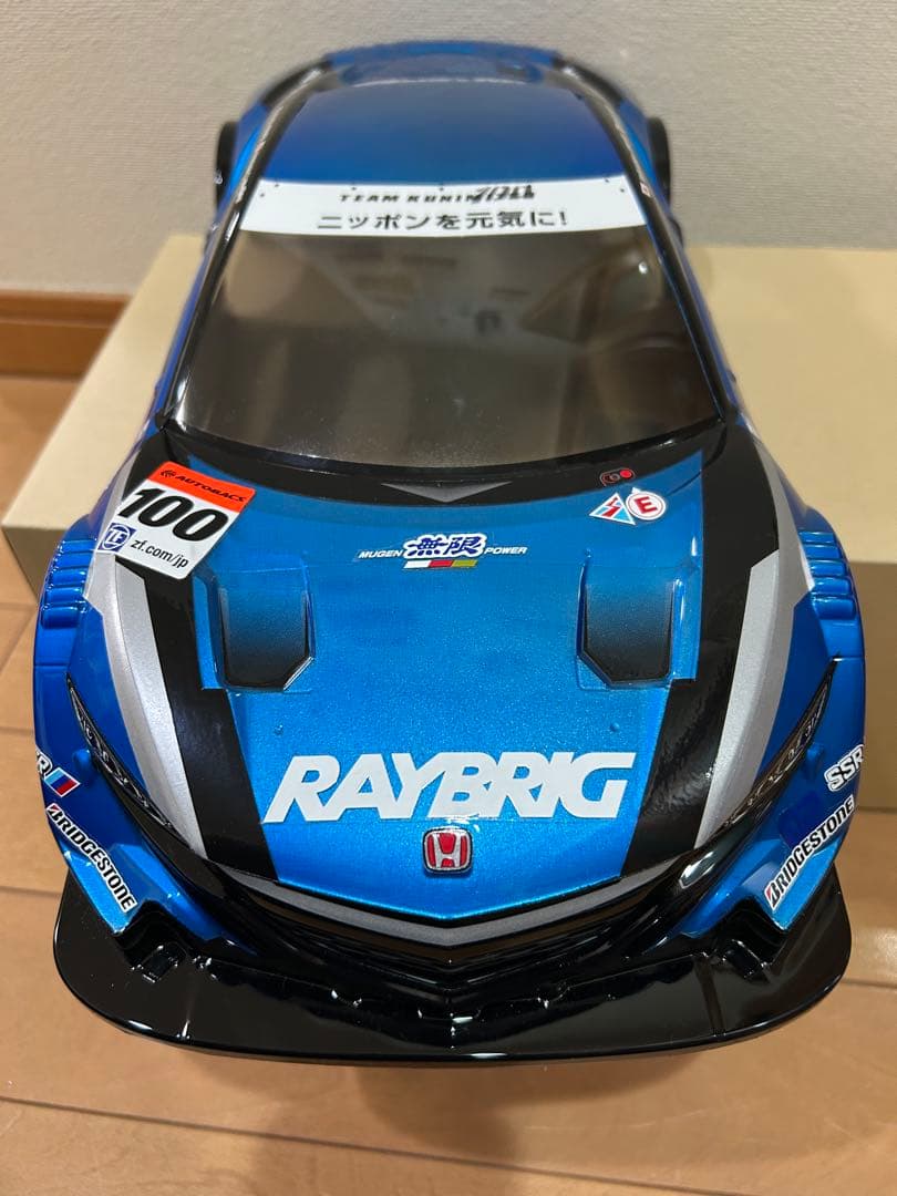 タミヤ　RAYBRIG NSX CONCEPT-GT RCカー 1/10用ボディ