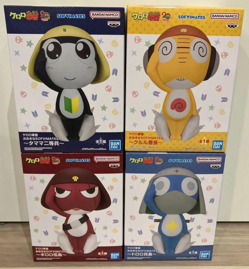 タママ ギロロ クルル ドロロ フィギュア 4体セット - メルカリ