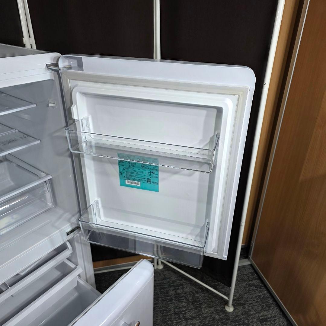 10640送料無料！2024年製！レトロデザイン！eangle 2ドア 冷蔵庫