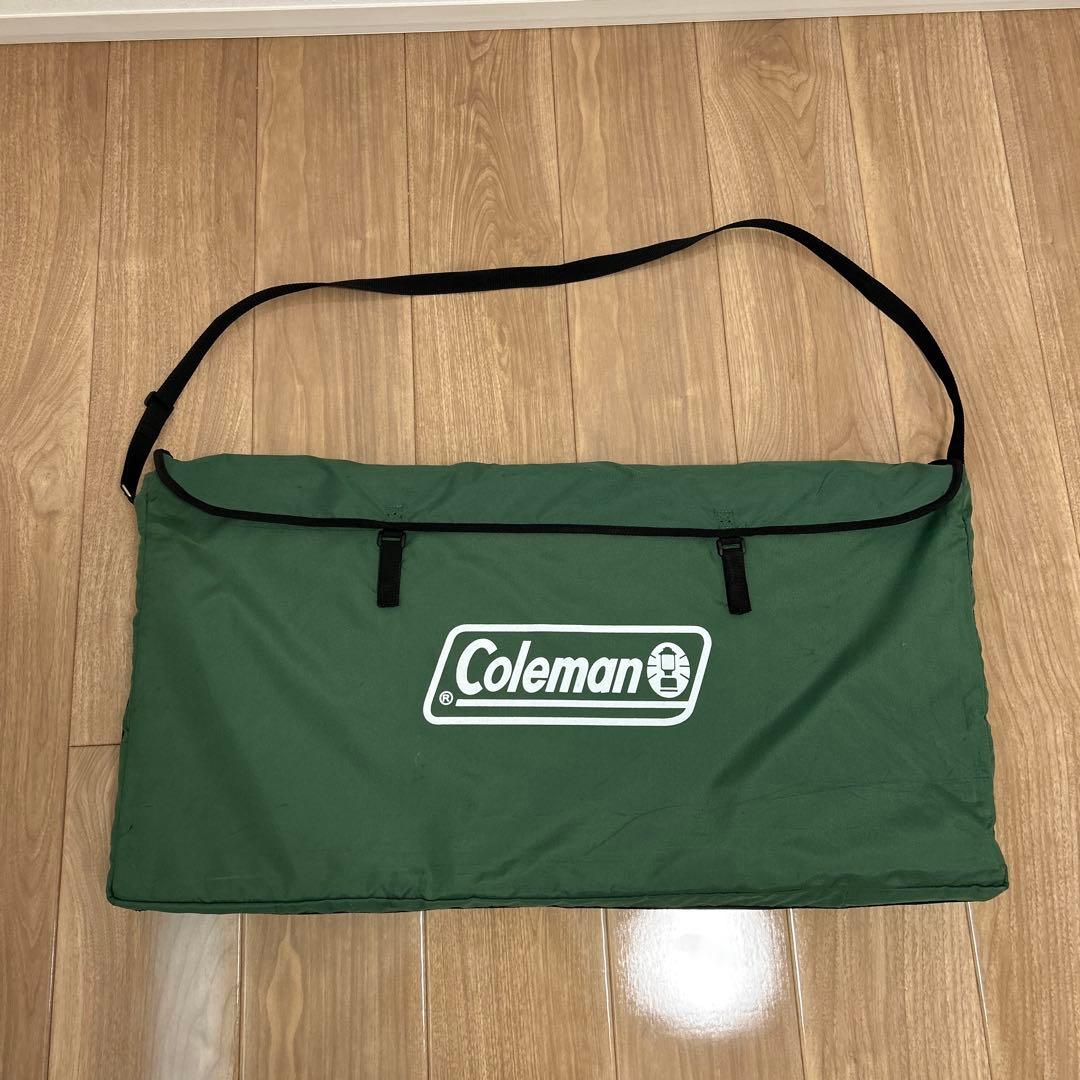 Coleman コールマン スリム四折テーブル コールマンランタン柄 160cm