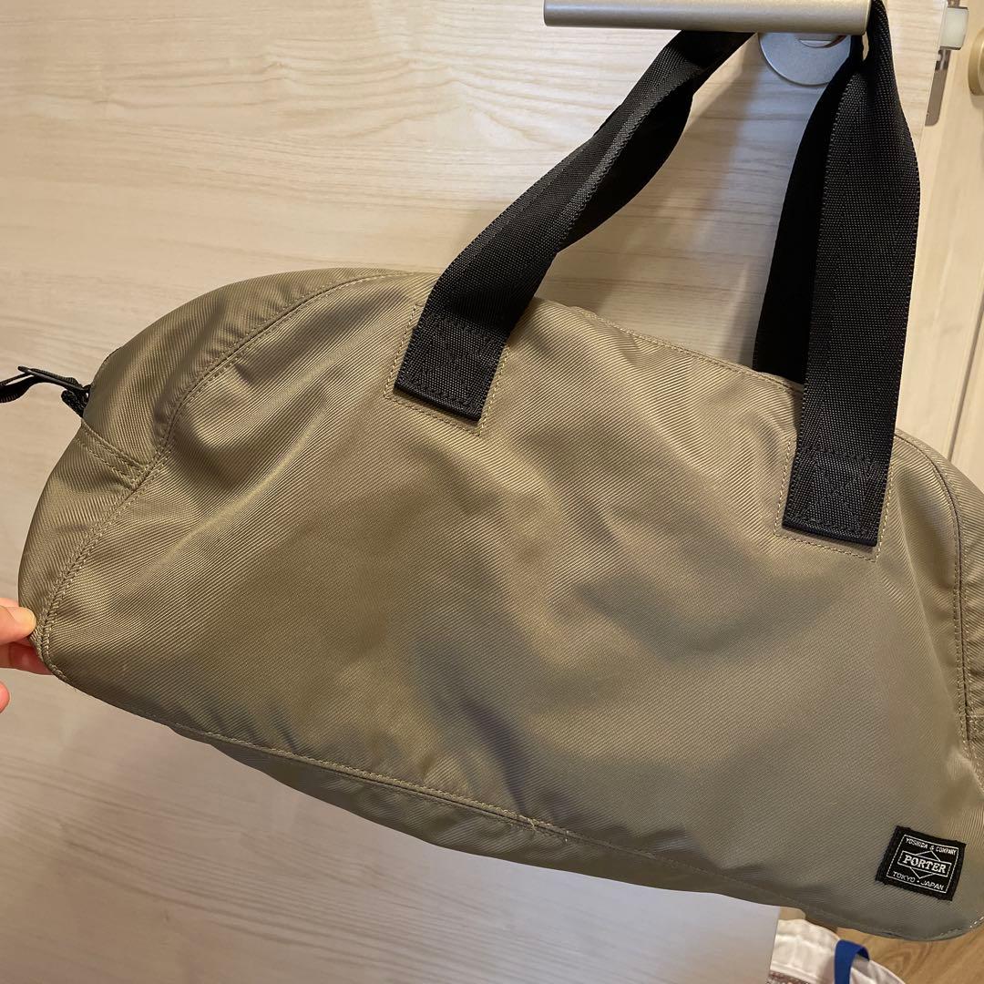 PORTER ミニボストン　カーキ　レア PORTER ミニボストンカーキレア