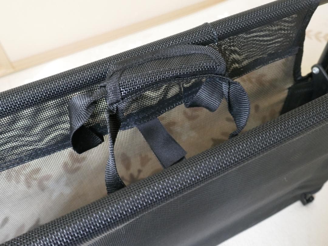 犬 ワンちゃん 折りたたみ コット ベッド メッシュ 約W90＊D60＊H20