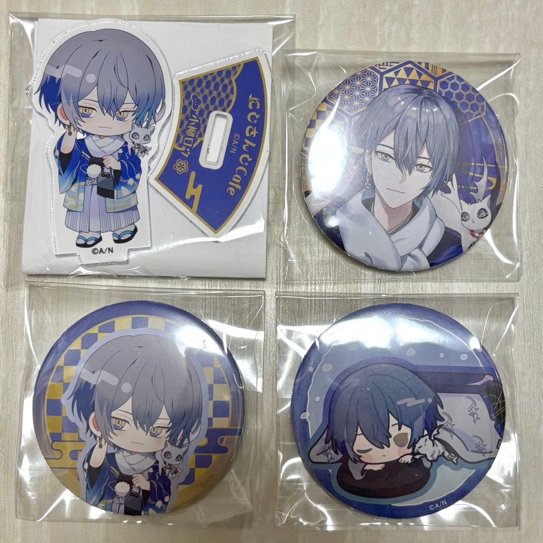 にじさんじ スイパラ アクスタ 缶バッジ 小柳ロウ - メルカリ