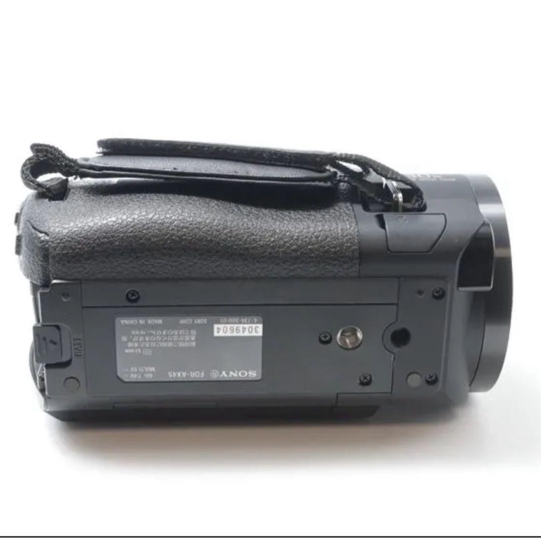 【美品】SONY 4K ハンディカム FDR-AX45 本体・充電器付き
