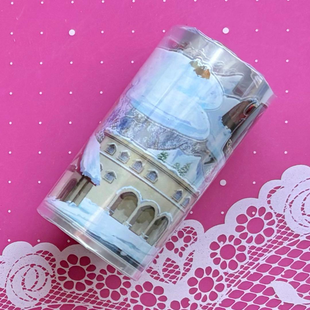 PET 冬日雪语 ダイカット加工 7cm×5m 海外マスキングテープ - メルカリ