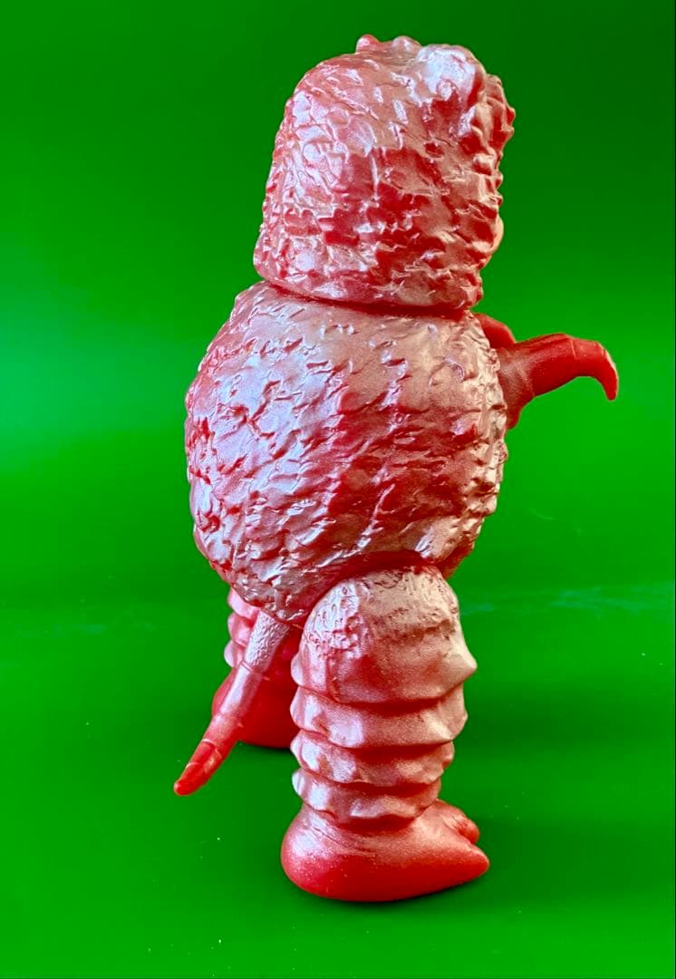 赤ガラモン 尾可動 未使用極美品 ソフビ人形 マルサン刻印無し希少品です！