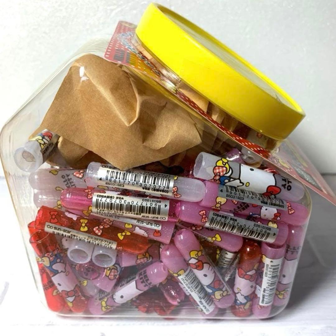 新品未使用 ハローキティ えんぴつキャップ 160個入り1箱 レトロ