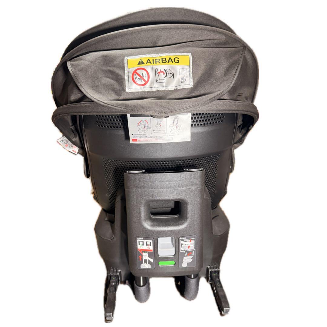 美品⭐︎エールべべ クルット3i グランス BF851 ISOFIX ブラウン