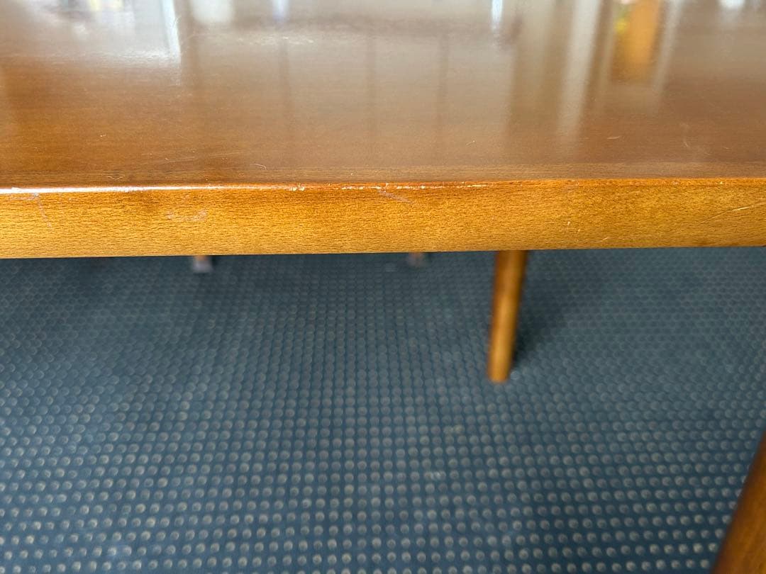 カリモク60+ ダイニングテーブルW1300mm 送料込　カリモクロクマル