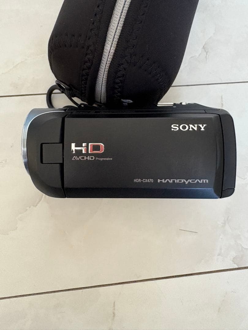 SONY HDR-CX470 ソニーハンディカム　予備バッテリー付