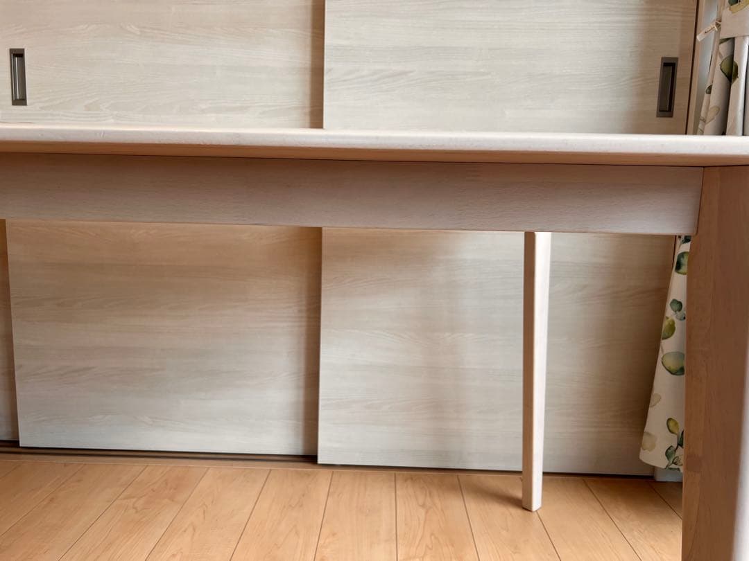 [gelion]ニトリ　ダイニングテーブル(アルナスDF 150WW)