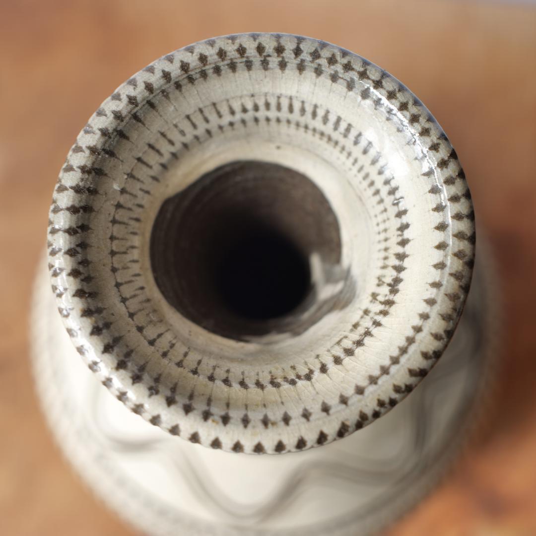 民藝】小鹿田 おんた焼 花瓶 花入 フラワーベース バーナードリーチ