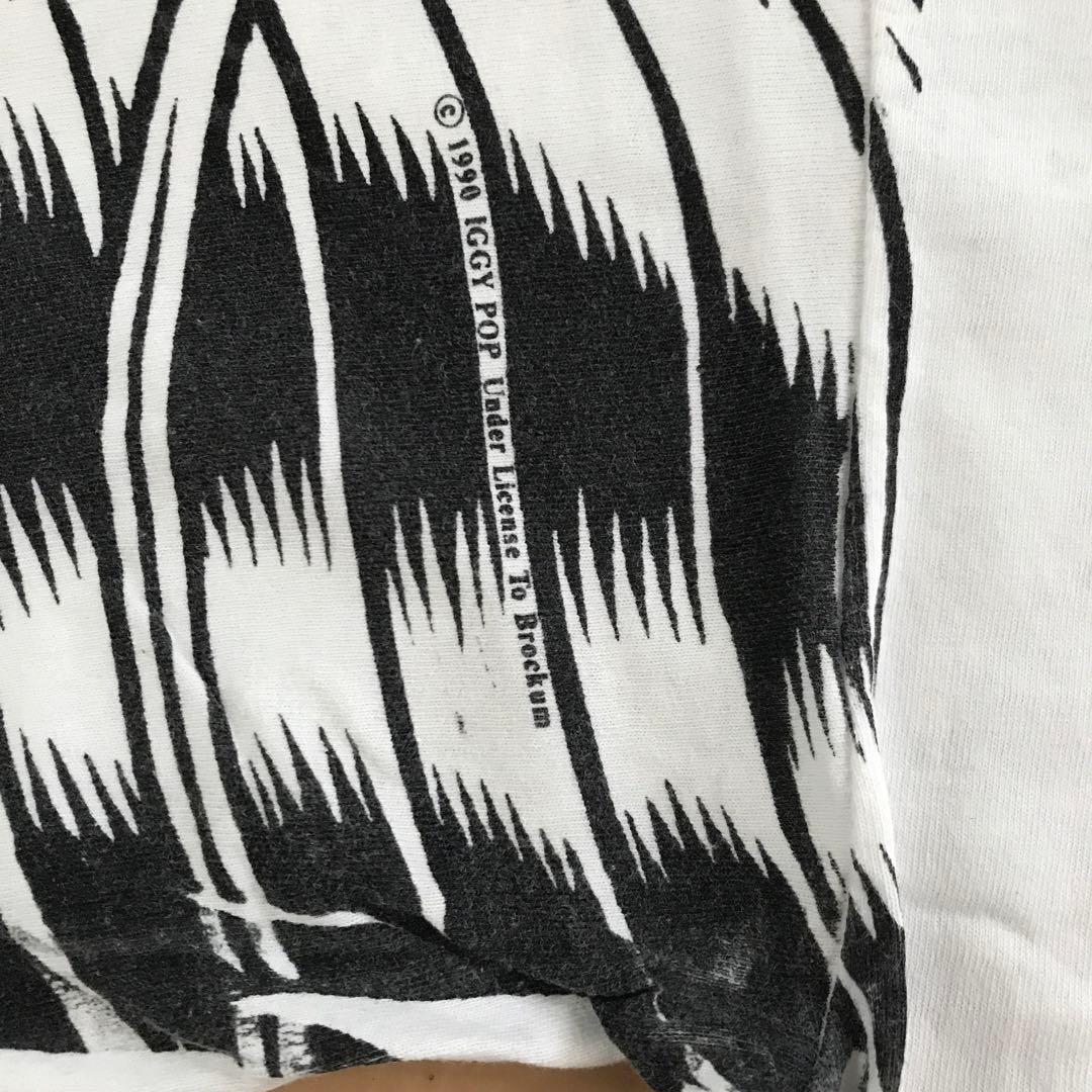 超絶レア イギーポップ IGGY POP 1990年製ヴィンテージ Tシャツ