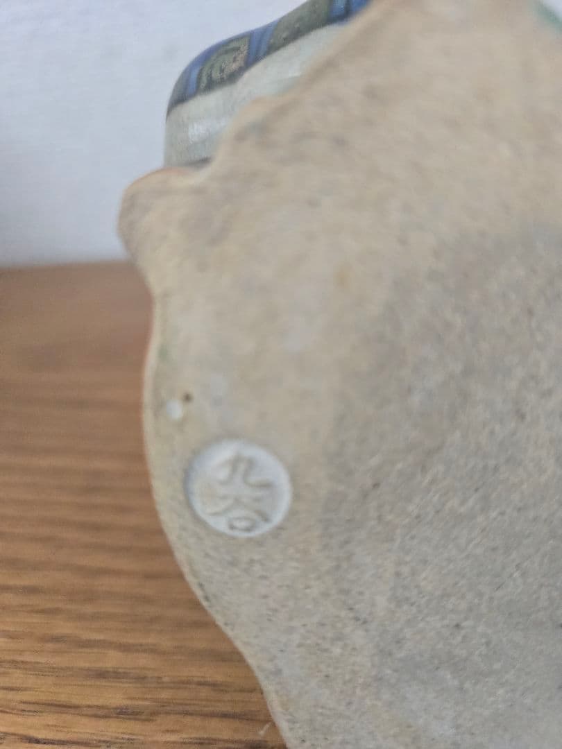 九谷焼 金彩色絵 寿老人 七福神 置物 オブジェ 縁起物 陶器 - メルカリ