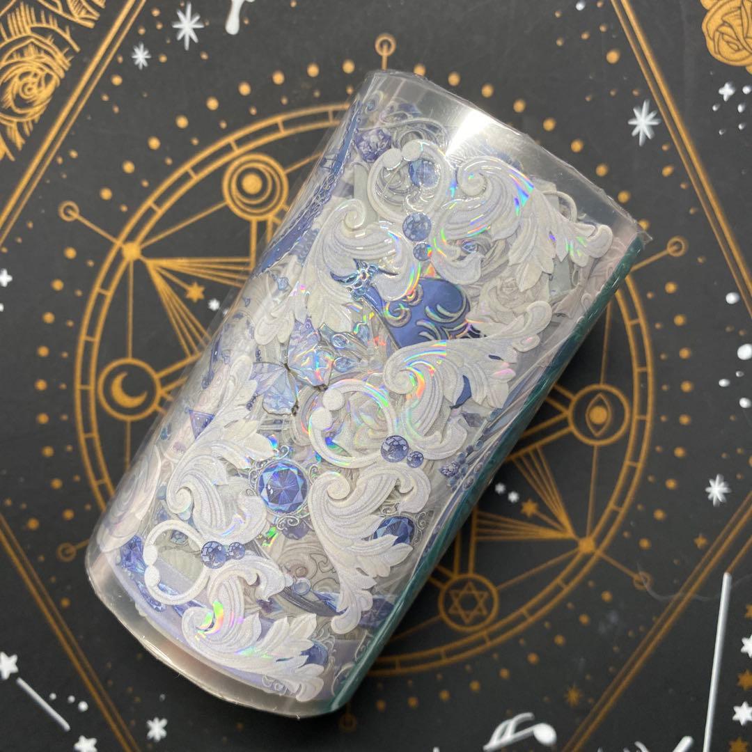 Q】海外 10m巻 貝殻光マスキングテープ 動物系/装飾系/お花系/古風系