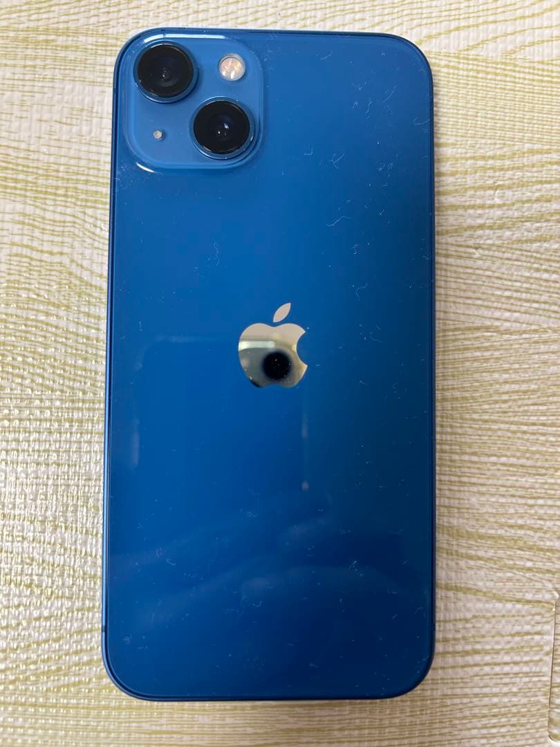 Apple iPhone 13 容量128GB ブルー系 ジャンク品