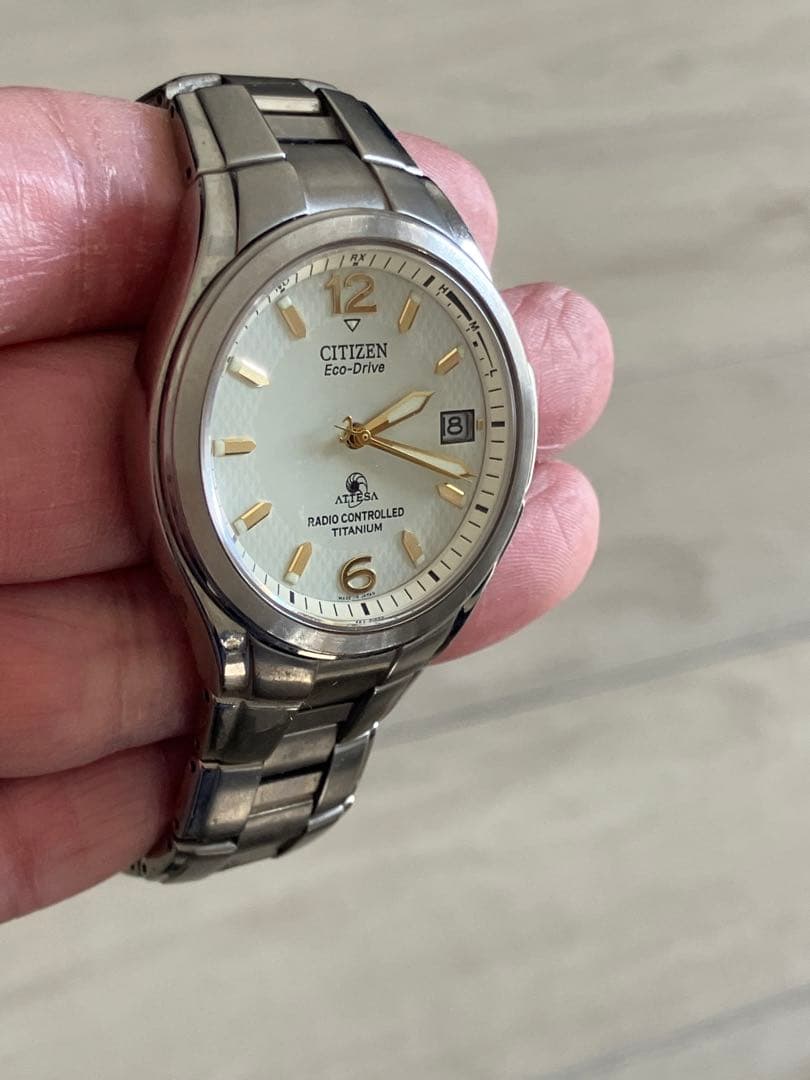 稼働品／CITIZEN ATTESA Eco-Drive H410 アテッサ