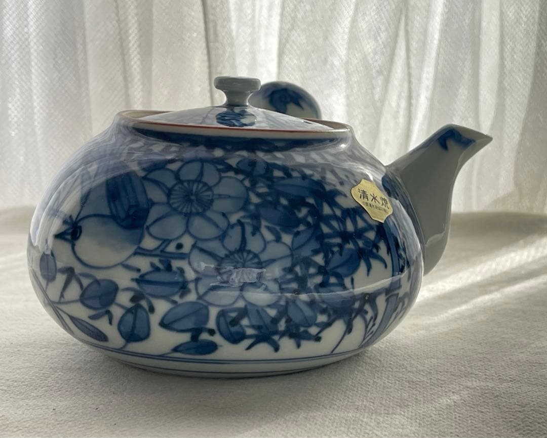 【新品・未使用】清水焼　急須、湯呑み、茶器 #茶器揃い、お茶、日本茶、緑茶