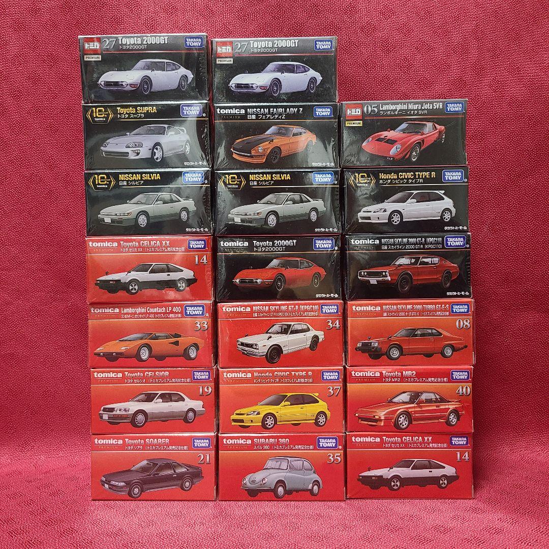 ジャンク扱い】 未開封 タカラトミー トミカ プレミアム 56台 セット