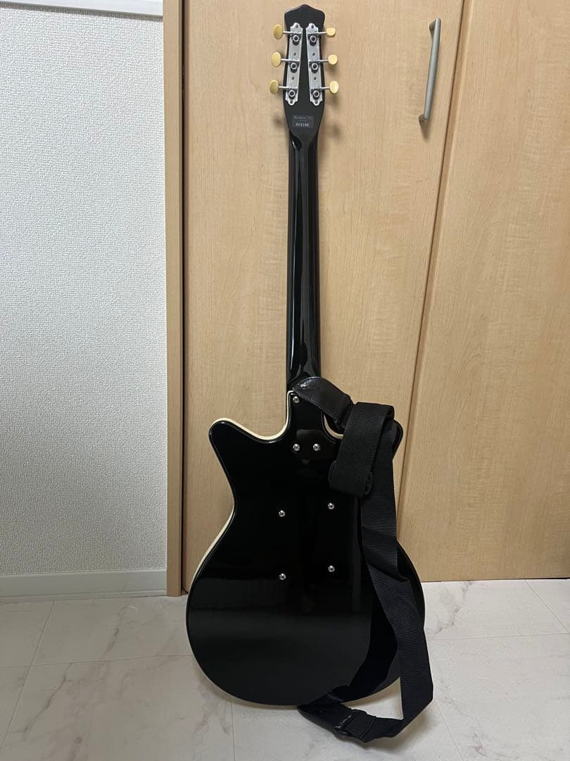Danelectroダンエレクトロ エレキギター ブラック ストラップ・ケース