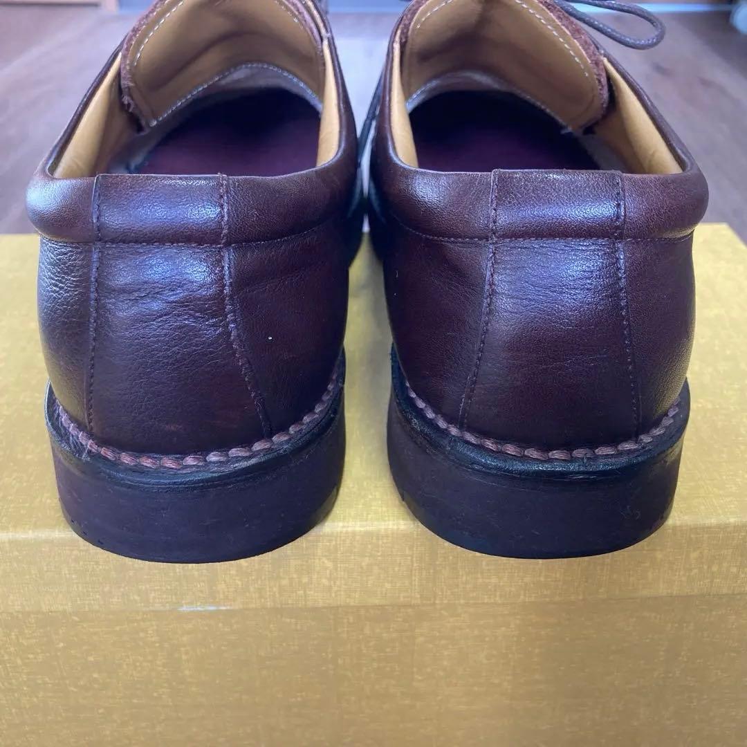 ヒロポン　リーガルウォーカー プレーントゥ ダークブラウン