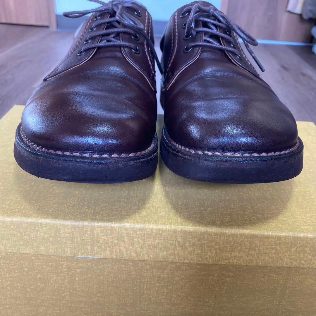 ヒロポン　リーガルウォーカー プレーントゥ ダークブラウン