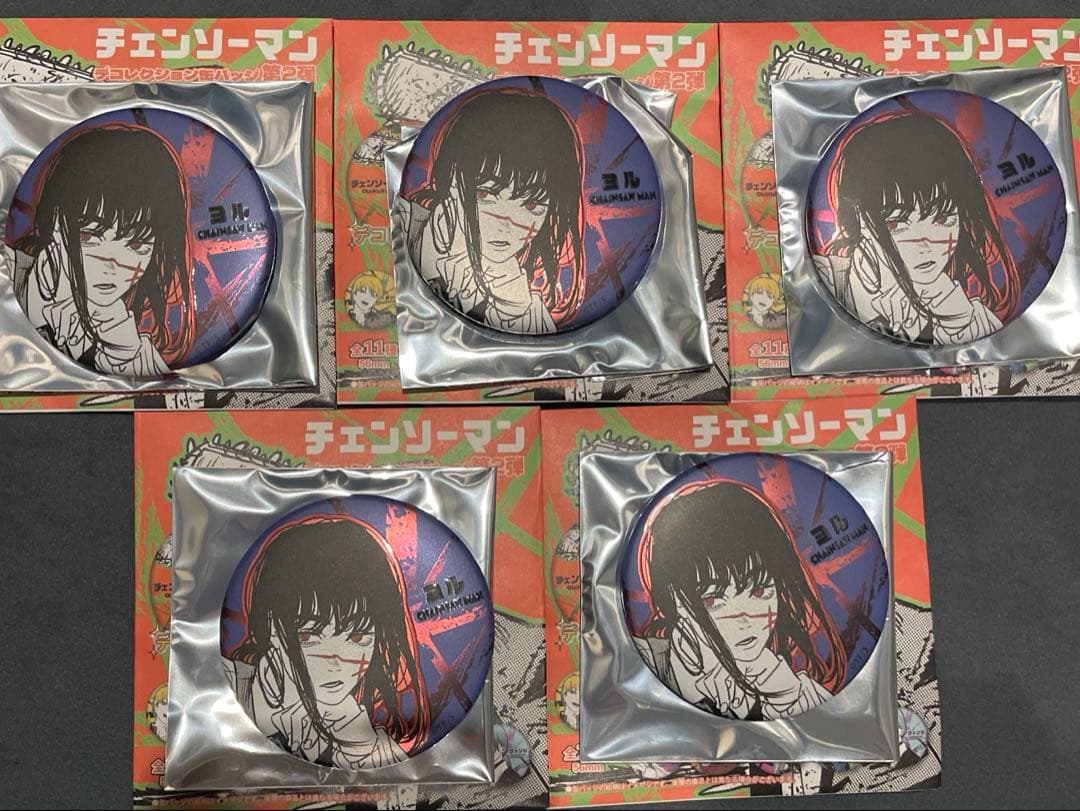 チェンソーマン デコレクション缶バッジ 第2弾 ヨル✖︎5個セット
