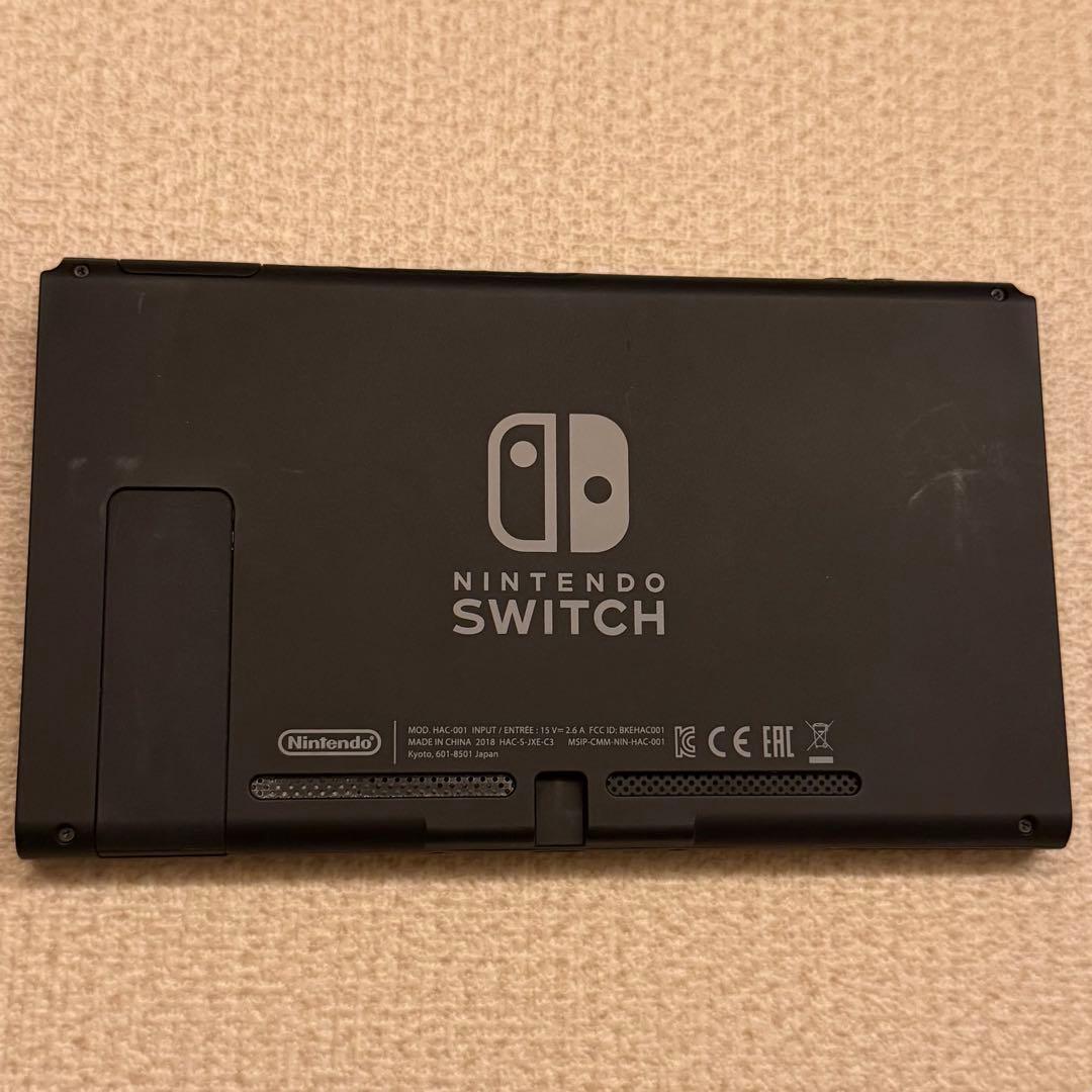 Nintendo Switch 本体と付属品 コントローラー2個 箱無し