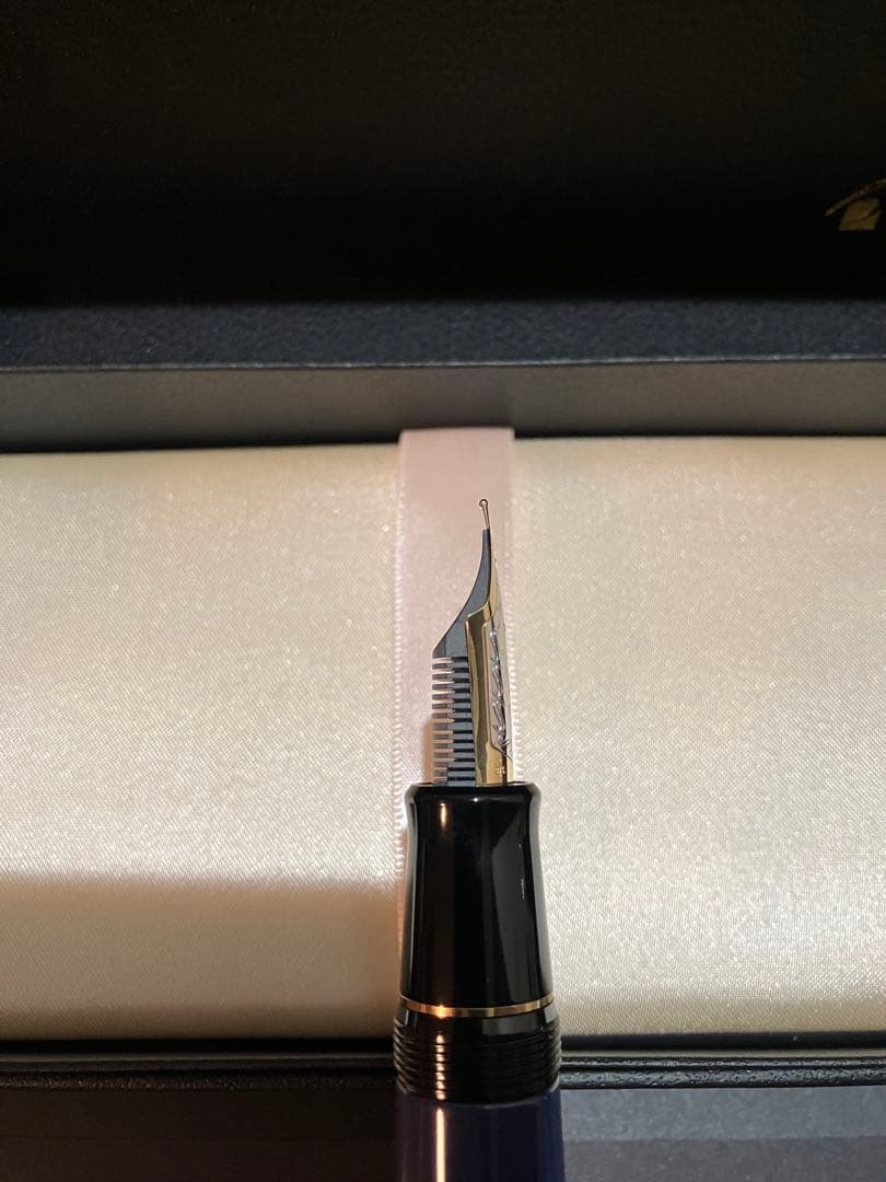 【未使用に近い】カスタムURUSHI 漆 ウルシ B 太字　紺青