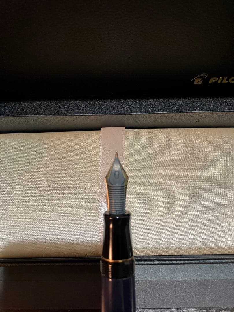 【未使用に近い】カスタムURUSHI 漆 ウルシ B 太字　紺青