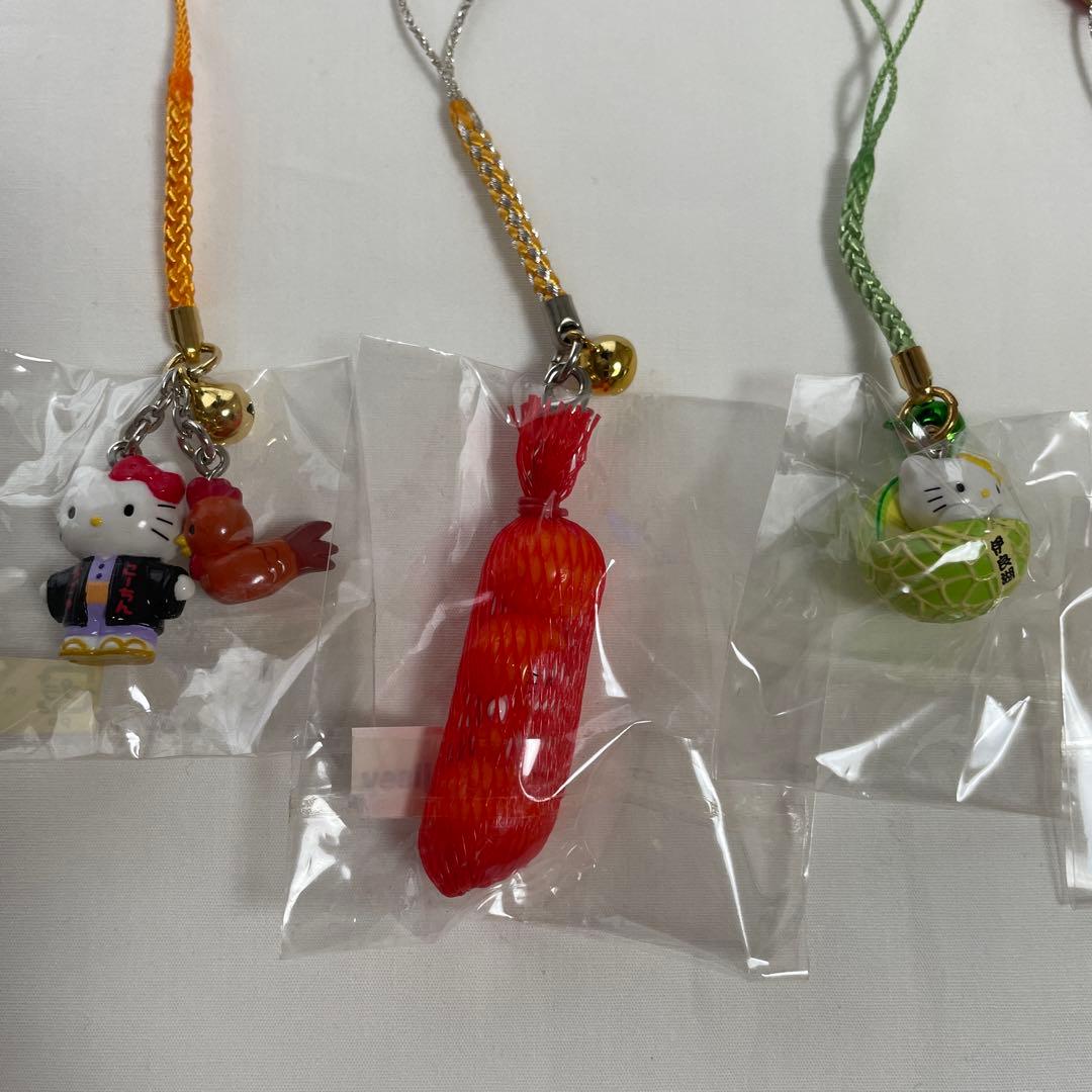 新品◆ハローキティ ご当地キティ 根付けストラップ 愛知 10個セット◆匿名配送