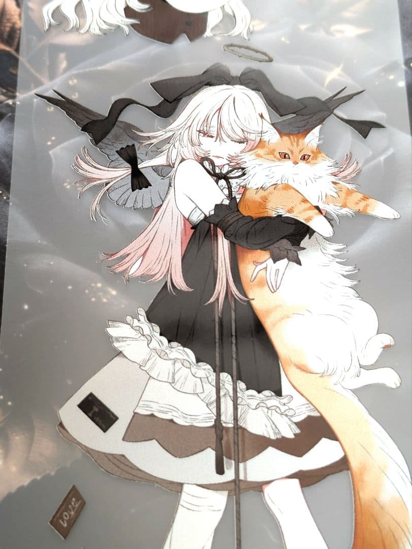 ✩再販✩J240＃幻影天使玫瑰园(PET)切り売り海外人物マステ女の子 ✩再販