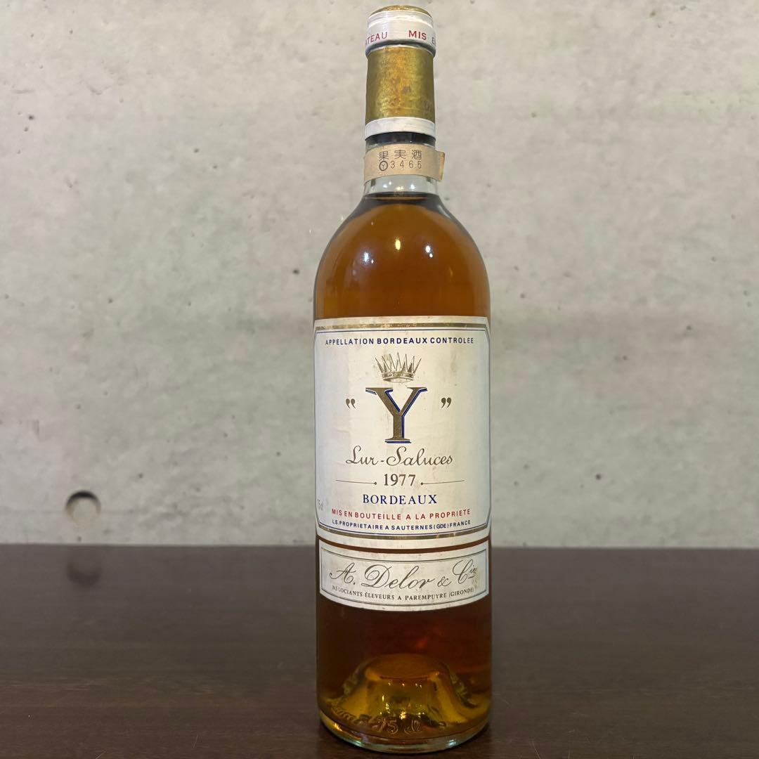 1977 フランス産白ワイン Ygrec de Chateau d´Yquem