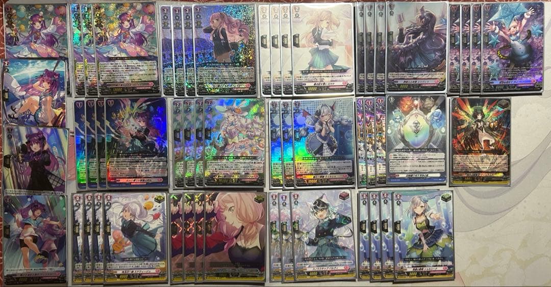 ヴァンガード ウィリスタ デッキ パーツ付き カードファイト‼︎