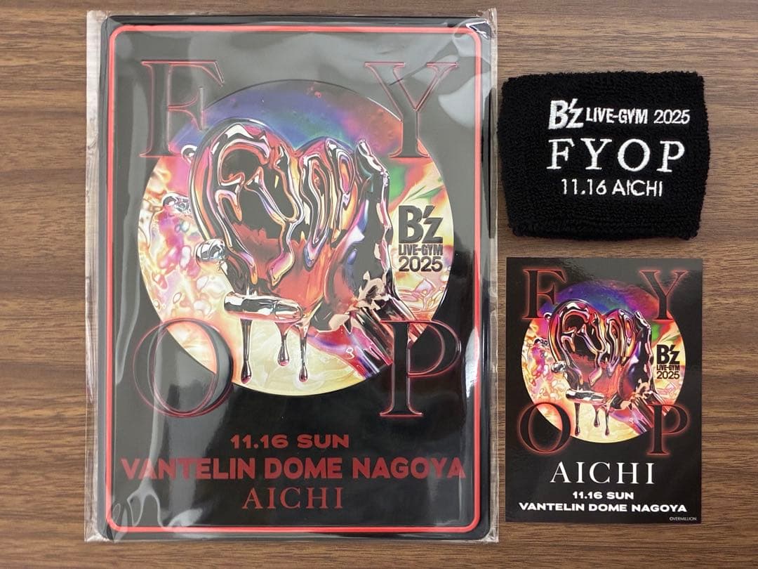B'z LIVE-GYM 2025 FYOP 名古屋 グッズセット - メルカリ