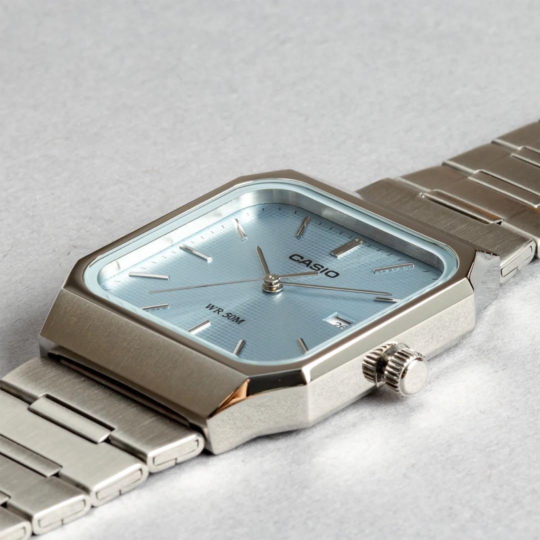 CASIO MTP-B185D 2A2Vアイスブルー【新品・未使用・保証書付】