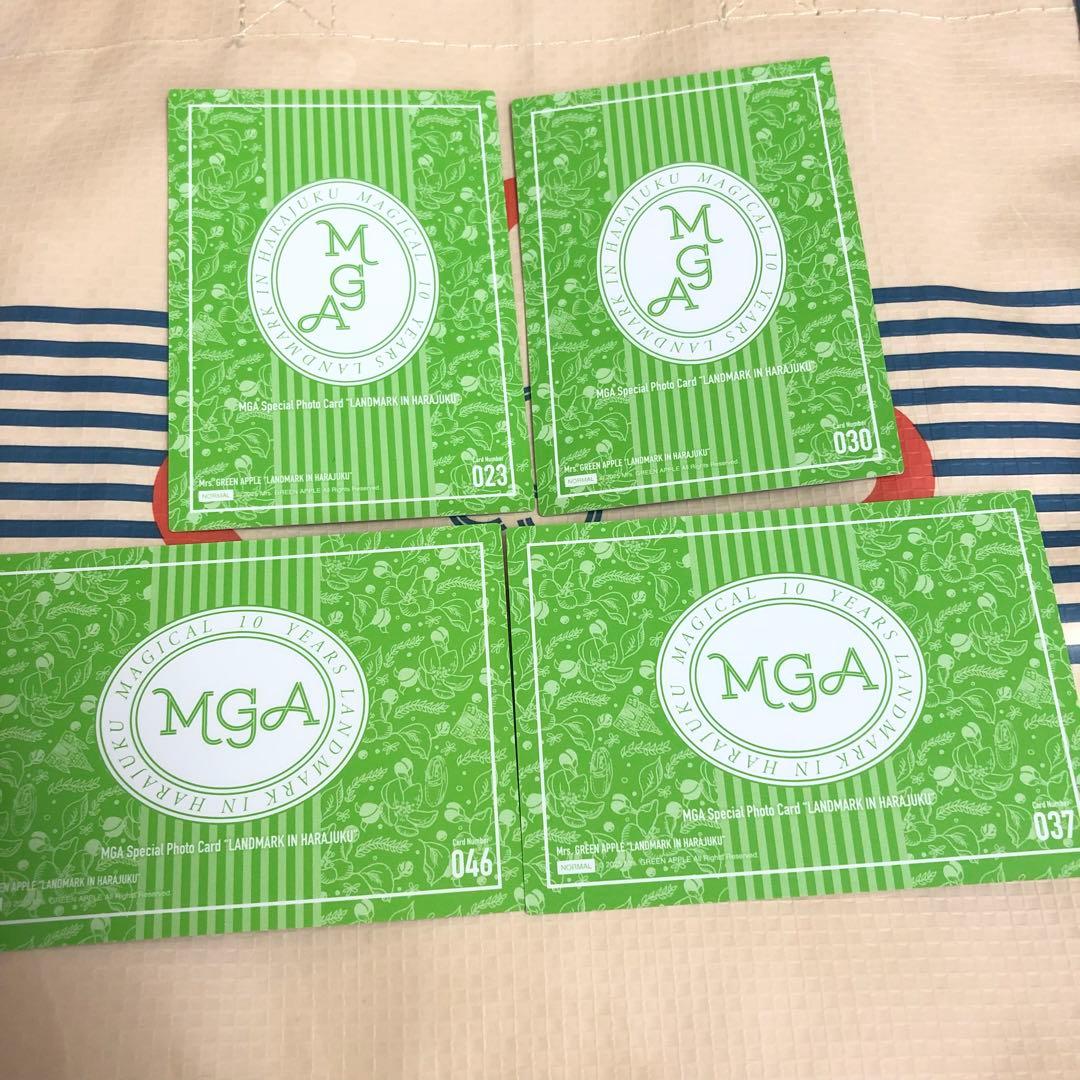 ミセスグリーンアップル ランドマーク原宿 フォトカード 4枚 - メルカリ