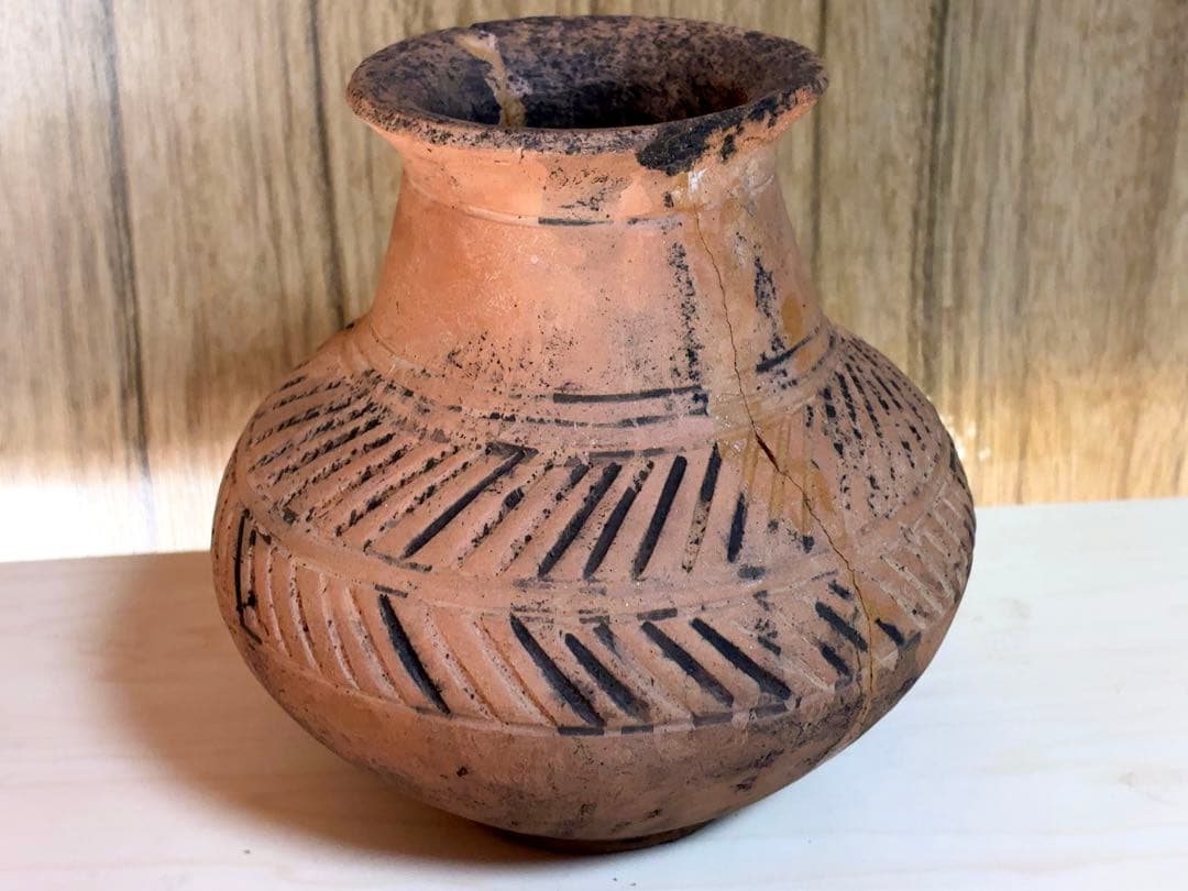 修復品 弥生前期 弥生土器 土器 発掘品 出土品 骨董 アンティーク 置物