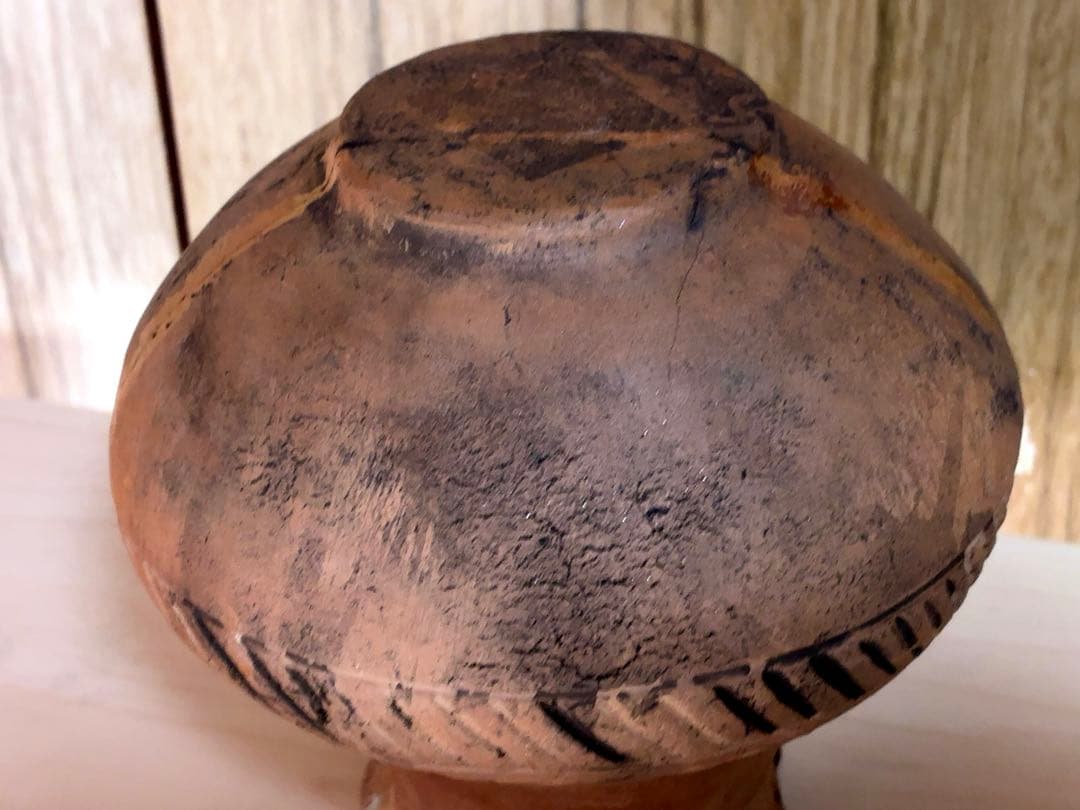 修復品 弥生前期 弥生土器 土器 発掘品 出土品 骨董 アンティーク 置物