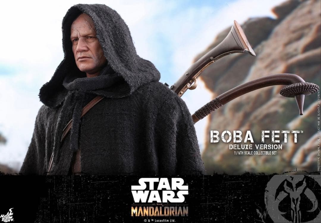 定価７万５千円 STARWARS マンダロリアンBoba Fett 1/6 2体