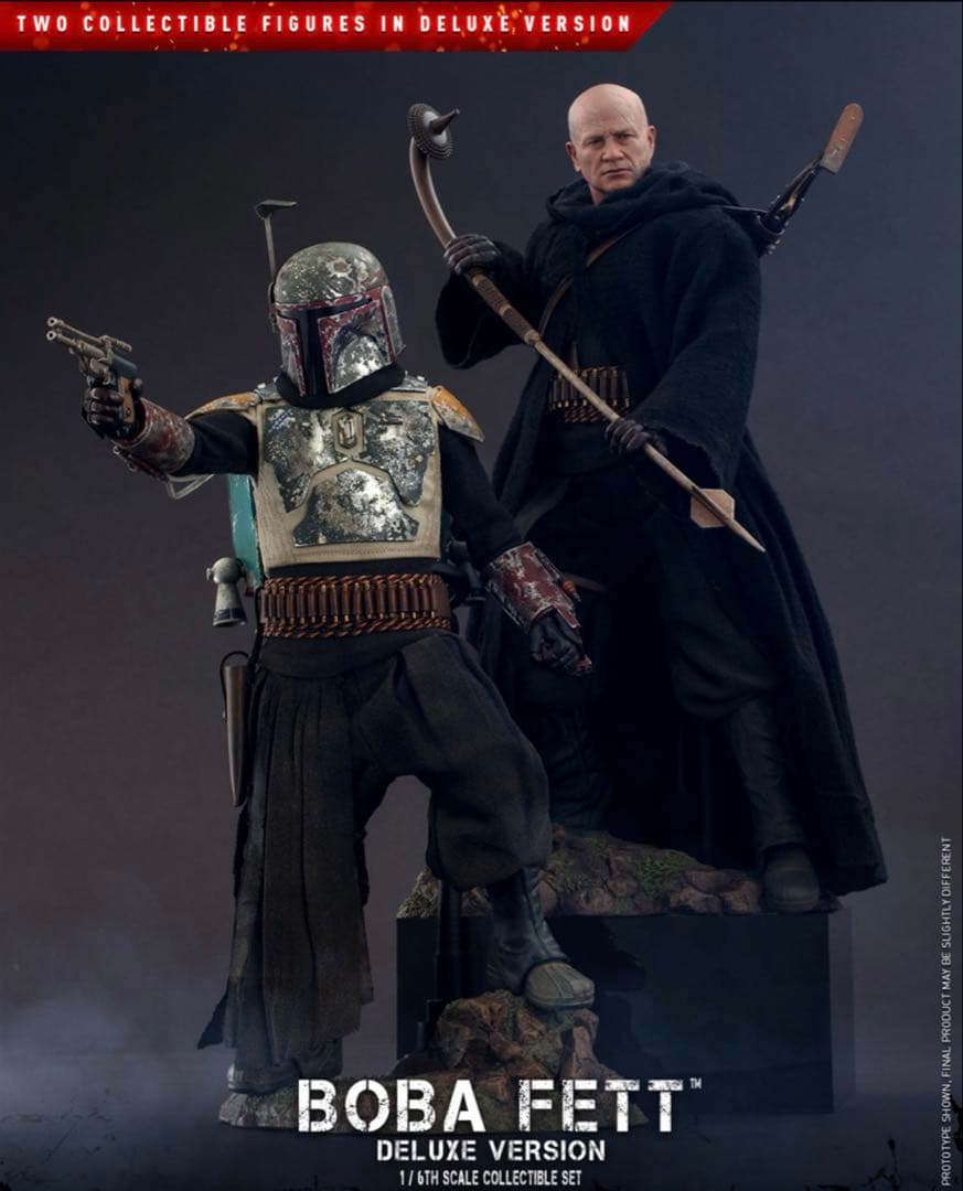 定価７万５千円 STARWARS マンダロリアンBoba Fett 1/6 2体