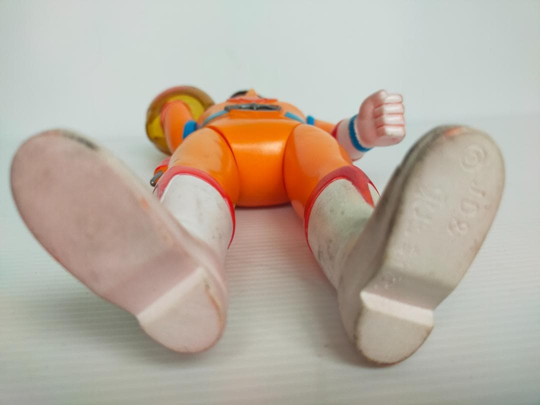 ポピー　ゼロテスター　吹雪シン　ソフビ　２３ｃｍ　当時物　特撮