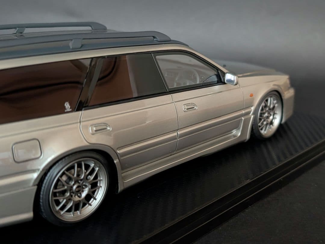 イグニッションモデル 1/18 NISSAN ステージア 260RS シルバー