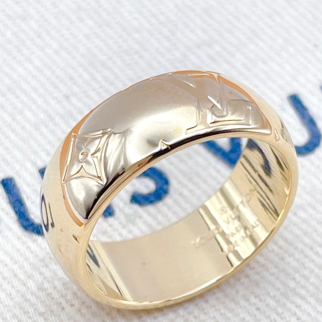 LOUIS VUITTON リング　モノグラム　ネックレス　ゴールド