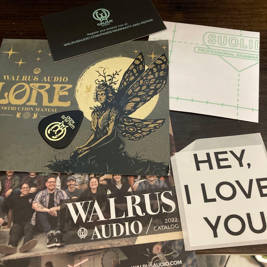 【新品未使用】Walrus Audio Lore