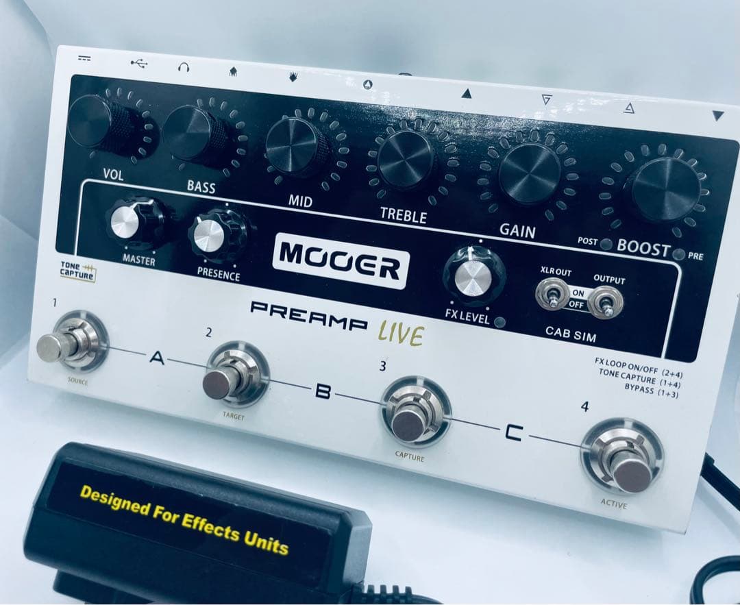 MOOER preamp live アンプシュミレーター プリアンプ アンプ